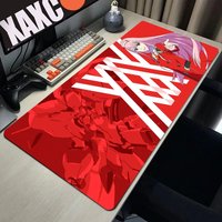 Gaming XL Large New Mousepad Anime Zero Two Darling in the Franxx Mouse Pad XXL keyboard pad Carpet Soft Non-Slip PC Mouse Mats