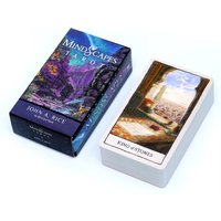 Mind Scapes Tarot Cards English Vision Oracle Card Board Game For Fate Divination Party Playing Oracle Deck Family Game Cards