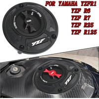 For Yamaha YZF YZFR1 YZFR3 YZFR6 YZFR7 YZFR25 YZFR125 YZF-R1 YZF-R3 YZF-R6 YZF-R7 YZF-R25 YZF-125 Motorcycle Fuel Tank Cap