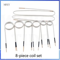 8Pcs Induction Bolt Heaters Coils Electric Flameless Heating Element Magnetic Induction Heater Induction Kit Car Repair Tools