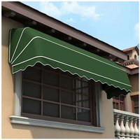 French curved canopy door head decorative awning trapezoidal fixed shop folding semi-circular watermelon canopy window canopy