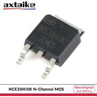 10PCS NCE30H10K TO-252-2 DPAK 30V 100A 110W N-Channel Enhancement Mode Power MOSFET SMD Transistor