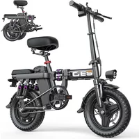 AliExpress Toofly GE5 250W city ebike, Adult Electric Bicycle, 48V 15AH E-bike, 14-inch tire Foldable Electric Bike
