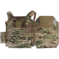 Tactical Vest Camouflage Knight Plate Carrier Quick Release Outdoor Vest with MOLLE System for Hunting Airsoft Gear