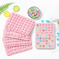Multi Style Porous Animal Biscuit Silicone Mould Fruit Shape Chocolate Ice Cube Making Set Baking Mold DIY Cake Decor Tool Gifts