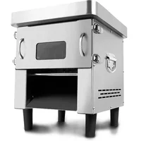 Fully Automatic Meat Cutter Slicer Commercial Multifunction Two In One Cut meat Vegetables Shredded