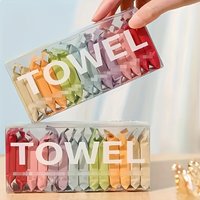 28pcs Individually Packaged Compressed Towel Set, Portable Travel Towels, Disposable Multi-purpose Wet and Dry Towels, Unscented