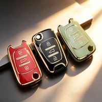 3 Buttons Flip Folding Remote Key Case for Hyundai I20 I30 IX35 I35 Accent Kia Picanto Sportage K5 Remote Key Shell