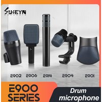 E900 series metal wire instrument drum microphone bass, Tom/Snare&Cymbals microphone set, E901/E902/E904/E906/E914