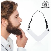 Beard Shaper Neckline Guide - The Ultimate Neckline Beard Shaping Template - Beard Trimmer Tool - Lineup Stencil Kit Beard Line