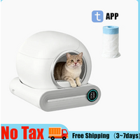 2026 Smart Self Cleaning Cat Litter Box 65L Extra Large Closed Automatic Cat Toilet App Control Cat Litter Tray Arenero Gato for Cats