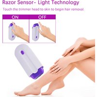 Professional Painless Hair Removal Kit Laser Touch Epilator Usb Rechargeable Body Face Leg Bikini Remove Depilador Shaver