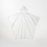 Kids EVA Rain Poncho with Hood Waterproof Children's Raincoat for Boys Girls Lightweight Reusable Rain Jacket for Outdoor