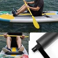 Black Foot Pedal Paddle Inflatable EVA Foot Pedals Function Pedal Fishing Foot Rest Peg Paddleboards Outdoor Kayaking Accessory