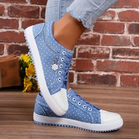 2026 New Model Student Solid Color Hollow Casual Flat Canvas Shoes Trendy Versatile Single Shoes