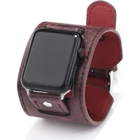 Leather bracelet for apple Watch band 46mm 42mm 44mm 40mm 41mm 45mm ultra 2 49mm watchband iwatch series 10 9 8 7 4 5 6 Se strap