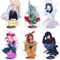 Alien Stage Anime Merchandise Acrylic Stand Model Plate Mizi Sua Creative Campus Desktop Ornament Gift Accessories Keychain