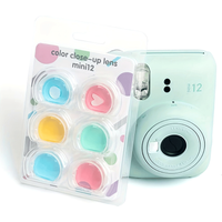 4/6-Piece HD Camera Filter Set for Instax Mini 12 Instant Camera, Close-Up Color Filter Lens Photography Accessories - Camera No