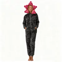 2026 Onesie Pajamas Adult Fleece Hooded Jumpsuit One Piece Sleepwear S-Strangers Thing Costume Xmas Pjs