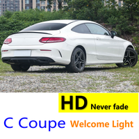 HD Accessories Led Car Door Projector Welcome Light For Mercedes Benz Class W205 C Coupe W206 Amg C205 S205 2010-2023 2019 2020