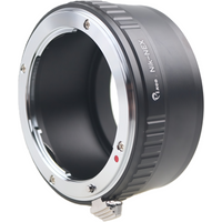Lens Mount Adapter for Nikon F Mount Nikkor Lens to Sony E Mount Camera, Infinity Focus, Compatible with A1 II A9 III A7CR FX3