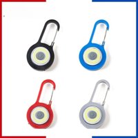 Outdoor Mini Portable LED Keychain Light - Emergency Flashlight, Super Bright, Camping/Hiking Lamp, Dry Battery Powered