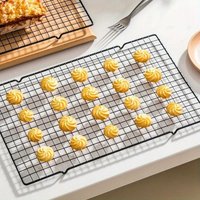 Stainless Steel Non-Stick Cooling Rack Durable Rectangular Cooling Rack, Perfect for Baking Roasting and Baking