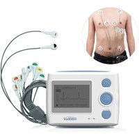 Bluetooth electrocardiogram monitor 12 lead dynamic electrocardiogram 24-hour monitoring heart data storage electrocardiogram ma