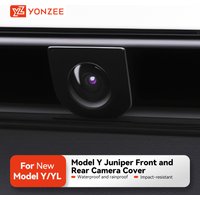 YZ Front Camera Protection for 2025 Tesla Model Y Juniper Car Accessories for Model Y L Lens Guard Anti Collision Waterproof