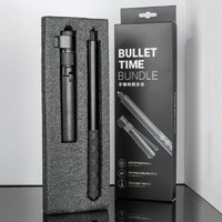 For Insta360 X X2 X3 X4 X5 One RS R EVO Bullet Time Bundle Rotation Handle+1/4 Selfie Stick Handheld Monopod Sport Camera