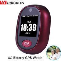 2026 Elder 4G Smart Watch V45 Touch GPS Tracker WIFI SOS GPS Tracking Pendant GPS Tracker Alarm Talking Clock IP 67 Waterproof