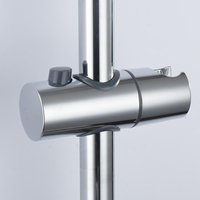 Adjustable Rail Slider Shower Head Holder Lift Rod Support Mounting Bracket