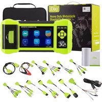 JDiag M300 Motorcycle Diagnostic Tool Read/Clear Fault Codes Digital Waveform Display ABS System Test Battery Analysis
