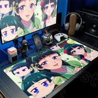 Anime The Apothecary Diaries Girl Gaming Mouse Pad Cute Office Desk Mat Kawaii Large Non-slip Rubber Gamer Speed Keyboard Carpet