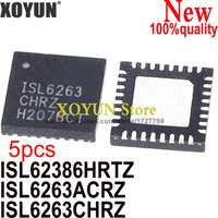 (5piece)100% New ISL62386HRTZ ISL62386 62386HRTZ 62386 ISL6263ACRZ ISL6263A ISL6263 ISL6263CHRZ ISL6263C QFN-32 Chipset
