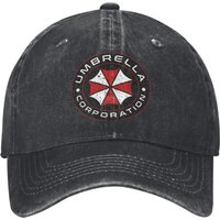 Summer Umbrella Corporation Baseball Cap Sun Residents Evils Sun-Proof Design Washed Hip Hop Hats Outdoor Sports Baseball Caps