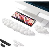 Cloud Shape Wrist Rest Pad Soft PU Material Memory Foam Anti-Slip Desktop Office Gamer Mouse Wrist Rest Pad