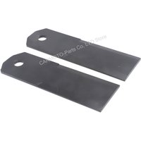 Lame de rechange en acier à ressort pour tondeuse à gazon télécommandée AWY-550, 165 mm x 50 mm, 3,5 mm