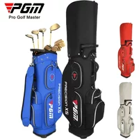 pgm Golf Standard Ball Bag High Quality Professional Leather PU Waterproof Golf Cart Club Airbag High Capacity Package