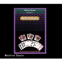Matching Couples By Henry Evans Close Up Street Mentalism Classic Card Magic Tricks For Professional Magician Illusions Magic