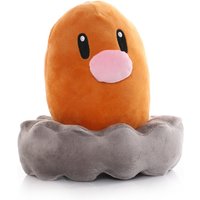 22cm Pokemon Diglett Plush Toys Doll Soft Stuffed Cartoon Animals Toys Gifts for Children Kids Xmas Birthday