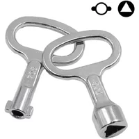 Universal Key Multifunction Wrench Triangle/Socket Electric Cabinets Box Switch Power Panel Keys Metro Trains Elevator Door Key
