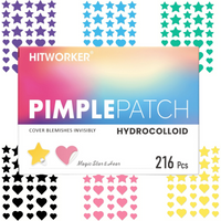 Star Acne Patches 216pcs | Hydrocolloid, Concealing, Fast Healing, Bestseller (100% within 100 chars)