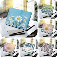 2 Pack Doodle Forest Daisies Laptop Stickers Waterproof Aesthetic Computer Decals for MacBook Tablet PC Art Crafts Stickers
