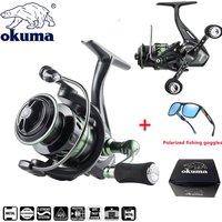 Okuma No Gaps 10 KG Fishing Spinning Reel Single And Double Rocker Arms Anti-Corrosion Bait Casting Reel Saltwater Fishing Reel