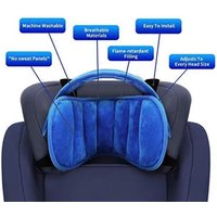 Child Car Safety Seat Head Fixed Strap Car Travel Protection Headrest Baby Seat Headrest Car Interior Sleep Assist Strap