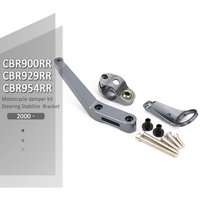 For Honda CBR954RR CBR 954 RR 954RR 2002-2003 CNC Aluminum Motorcycles Steering Stabilize Damper Bracket Mounting Bracket Kit