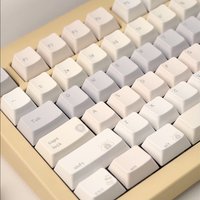 URE Ono Konbini Theme Keycaps Cute Cartoon Cherry Profile Dye Sub PBT Keycaps For MX Mechanical Keyboard Mad60/M6lite/Rakka