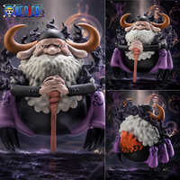 1pc 13cm/5.12in Official One Piece Gorosei Saint Saturn Figure Anime PVC Statue Desktop Car Ornament Collectible Model Toys Gift