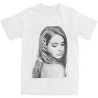 AliExpress NONE Lana Del Rey Tee Shirt for Men Women Gift Idea T Shirts 100% Cotton Clothing